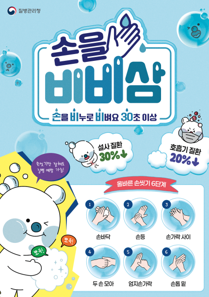 수인성·식품매개 감염병 발생 증가 우려에 따른 예방수칙 안내